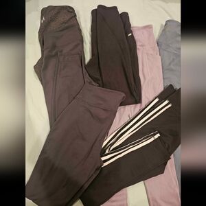 Lot Of 9 Women's Athletic Leggings Size XS